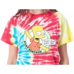 The Simpsons Womens' Bart Simpson Feast Your Eyes Top And Shorts Pajama Set -Cozy Nights Sales Store GUEST ce3c98ee 9526 4499 81fb e25f9f5af658