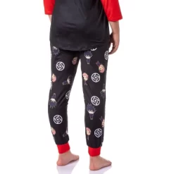 Jujutsu Kaisen Women's Tokyo Jujutsu High School Raglan Jogger Pajama Set -Cozy Nights Sales Store GUEST ce405f07 7370 4910 b4a1 8c9aa20a01a2