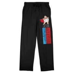 Captain Underpants Superhero & Name Men's Black Sleep Pajama Pants -Cozy Nights Sales Store GUEST cee4b278 fe27 4dfe b972 383941d7cead