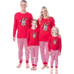 Looney Tunes Bugs Bunny Christmas Tight Fit Family Pajama Set -Cozy Nights Sales Store GUEST cf3d65b5 4d8a 4ac4 a496 be242f4aa31f