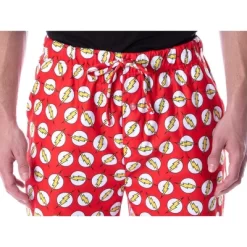 DC Comics Men's The Flash Lightning Bolt Allover Loungewear Pajama Pants Red -Cozy Nights Sales Store GUEST d0728b46 8851 4006 9ec9 151fa57e009d