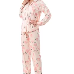 Cheibear Women's Sleepwear Loungewear Cute Print With Pants Soft Long Sleeve Pajama Set 8 Cheibear Women's Sleepwear Loungewear Cute Print With Pants Soft Long Sleeve Pajama Set -Cozy Nights Sales Store GUEST d0d10127 ac8b 4c34 bef3 08668637d0aa