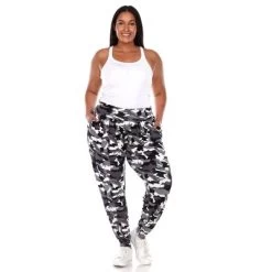Plus Size Camo Harem Pants - White Mark -Cozy Nights Sales Store GUEST d14353d2 5777 4040 86ac a6aaf362b3aa