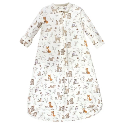 Hudson Baby Infant Girl Cotton Long-Sleeve Wearable Sleeping Bag, Sack, Blanket, Enchanted Forest 2 Hudson Baby Infant Girl Cotton Long-Sleeve Wearable Sleeping Bag, Sack, Blanket, Enchanted Forest - Image 2