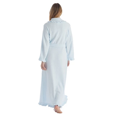 Softies 51" Ruffle Chenille Robe 2 Softies 51" Ruffle Chenille Robe - Image 2