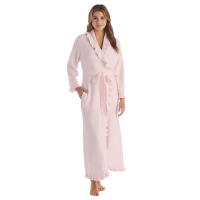 Softies 51" Ruffle Chenille Robe 4 Softies 51" Ruffle Chenille Robe - Image 4