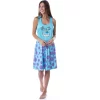 Disney Monsters Inc Womens Sulley Pajamas Nightgown Costume Dress Blue