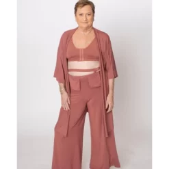 AnaOno Women's Miena Robe With Additional Drain Belt -Cozy Nights Sales Store GUEST d3b97ee9 6abb 4199 a727 08e046529582