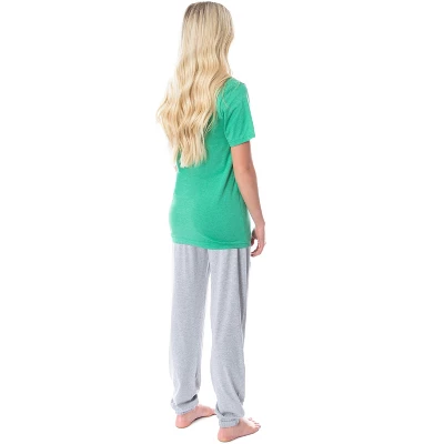Elf The Movie Womens' Buddy Chibi Four Main Food Groups Sleep Pajama Set Multicolored 3 Elf The Movie Womens' Buddy Chibi Four Main Food Groups Sleep Pajama Set Multicolored - Image 3