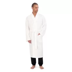 Hanes Premium Men's Solid Waffle Robe - One Size Fits Most -Cozy Nights Sales Store GUEST d52759f4 68eb 406a 8082 07b4d3dabd8b