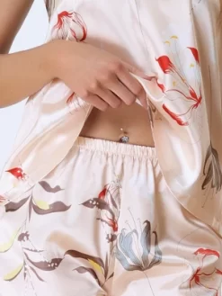 Cheibear Women's Sleeveless Cami Shirt Satin Nightwear Sleepwear Pajama Sets -Cozy Nights Sales Store GUEST d57824d7 657d 446c 8d9f 6a0e268cae6f