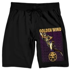 Jojo's Bizarre Adventure Golden Wind Men's Short Sleeve Shirt & Sleep Shorts Set -Cozy Nights Sales Store GUEST d5ba9fab 33c2 44c6 b90b 8c4a1f4c0687
