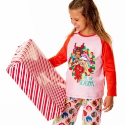 Barbie Girls' Christmas Santa Characters Tis The Season Sleep Pajama Set Pink 10 Barbie Girls' Christmas Santa Characters Tis The Season Sleep Pajama Set Pink -Cozy Nights Sales Store GUEST d6239bad 2c7f 4737 8ec3 29611783a110