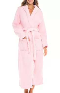 Women's Classic Winter Robe, Hooded Cozy Plush Fleece Bathrobe -Cozy Nights Sales Store GUEST d7cda95e bdef 4ed5 ac26 2ef8bdcd1ae8