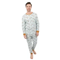 Leveret Mens Two Piece Cotton Pajamas -Cozy Nights Sales Store GUEST da496c64 6671 4b83 9a24 442e6af70868