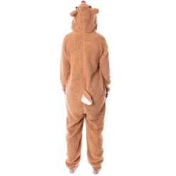 Rudolph The Red Nosed Reindeer Unisex Adult Fleece Union Suit Pajama Sleepwear -Cozy Nights Sales Store GUEST dc41858c ba65 436b 9163 fb165bfdc277