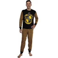 Harry Potter Hogwart's House Crest Tight Fit Adult Cotton Pajama Set -Cozy Nights Sales Store GUEST dc85ad82 4e47 4476 8dbb 06e287e973d2