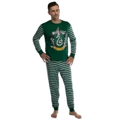 Harry Potter Hogwart's House Crest Tight Fit Adult Cotton Pajama Set -Cozy Nights Sales Store GUEST dcbe5ac2 7af0 4c0b b1cd e22e759fde7c
