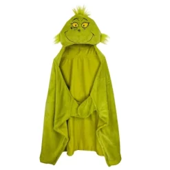 The Grinch Hooded Blanket