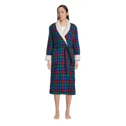 Lands' End Lands' End Women's High Pile Fleece Long Robe -Cozy Nights Sales Store GUEST df1311ae 3ad9 4d60 a199 5f66c756273e