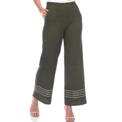 Women's Wide-Leg Pants - White Mark -Cozy Nights Sales Store GUEST df4a3d88 64c7 417a 8229 2b3dd5cea50f