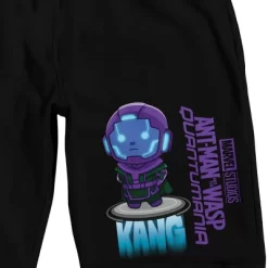 Ant-Man And The Wasp Quantumania Chibi Kang Men's Black Sleep Pajama Shorts