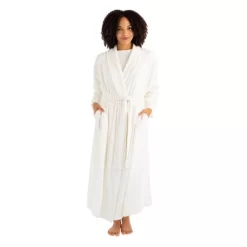 Softies Women's 48" Feather Velour Shawl Collar Robe 12 Softies Women's 48" Feather Velour Shawl Collar Robe -Cozy Nights Sales Store GUEST e12e8a4f 3936 4ebb b8b9 b00c1954d7f1