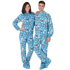 Footed Pajamas - Winter Wonderland Adult Fleece Onesie -Cozy Nights Sales Store GUEST e26f6228 6e26 4728 affa 18799c4908b8