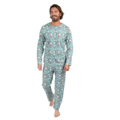 Leveret Mens Two Piece Cotton Comfortable Fit Pajamas -Cozy Nights Sales Store GUEST e29f3ab9 a7a5 4d0b a1bc 582803adf481