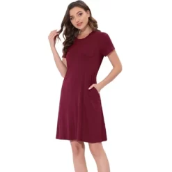 Cheibear Womens Sleepwear Pajama Dress With Pockets Nightshirt Lounge Nightgown 22 Cheibear Womens Sleepwear Pajama Dress With Pockets Nightshirt Lounge Nightgown -Cozy Nights Sales Store GUEST e338de63 9b67 4dc7 9adf 898f84f73a97