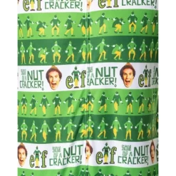 Elf The Movie Mens' Film Son Of A Nutcracker Footless Sleep Union Suit Multicolored