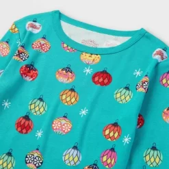 Kids' Feliz Navidad Matching Family Pajama Set - Wondershop™ With Dia Pacheco Blue -Cozy Nights Sales Store GUEST e341b470 23af 485b 95da f1439d21791a