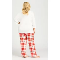 Women's Plus Size Robin Sleep Top - Cream | AVENUE -Cozy Nights Sales Store GUEST e362069d 7a38 4cc5 8144 40e2550ebc5a