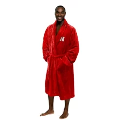 NCAA Nebraska Cornhuskers Silk Touch Bathrobe