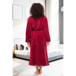 Women's Warm Fleece Winter Robe, Long Soft Plush Bathrobe -Cozy Nights Sales Store GUEST e7388d00 772d 4f34 898b 09c008366752