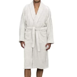 100% Cotton Ultra-Soft Terry Adult Unisex Lightweight Luxury Bathrobe By Blue Nile Mills -Cozy Nights Sales Store GUEST e7cf0b95 401a 47fd ab0c 750698f458f0