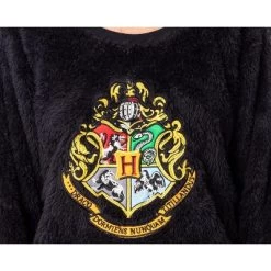 Harry Potter Womens' Hogwarts Crest Sweater And Shorts Sleep Pajama Set Black -Cozy Nights Sales Store GUEST e7fbf943 d9d5 47e8 ac81 eff770ad5514