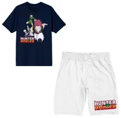 Hunter X Hunter Character Group Men's Short Sleeve Shirt & Sleep Shorts Set -Cozy Nights Sales Store GUEST e8861c7c ac29 40d0 9f8a fca2d0ac4962