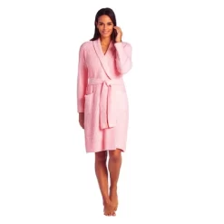 Softies Heathered Marshmallow 38" Wrap Robe -Cozy Nights Sales Store GUEST e92f1174 1795 42f7 aa70 40cebb24b0c1