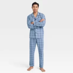 Hanes Premium Men's Knit Long Sleeve Pajama Set 2pc -Cozy Nights Sales Store GUEST e9b6a573 647e 438e 933e 98a503c3c996