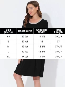 Cheibear Womens Sleepwear Lounge Dress Summer Pajama Nightgown -Cozy Nights Sales Store GUEST eaf0cc2a 903c 4240 a023 9ea4d9856dff