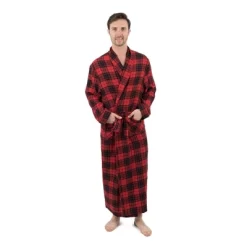 Leveret Mens Flannel Robe -Cozy Nights Sales Store GUEST ebd33af4 65ef 4bc1 a7a4 b2d8a52b2e15