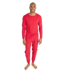 Leveret Mens Two Piece Cotton Christmas Pajamas -Cozy Nights Sales Store GUEST ebdc5495 3d54 4d8f a74e 8719e16e3e7d