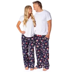 Disney Mickey Mouse Men's Santa Characters Minky Plush Fleece Pajama Pants -Cozy Nights Sales Store GUEST ebf3942c 1da1 4925 a67c 45cdbb958e9e
