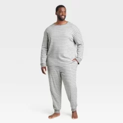 Men's Striped 100% Cotton Matching Pajama Set - Gray 7 Men's Striped 100% Cotton Matching Pajama Set - Gray -Cozy Nights Sales Store GUEST ecca11b6 a6f5 4629 ab35 10f415f8ecc4
