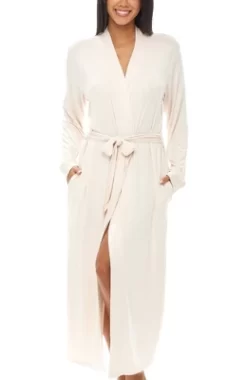Women's Classic Soft Knit Long Lounge Robe With Pockets -Cozy Nights Sales Store GUEST ece6bde3 51c4 48f5 b0a1 0662c8dd5c8b
