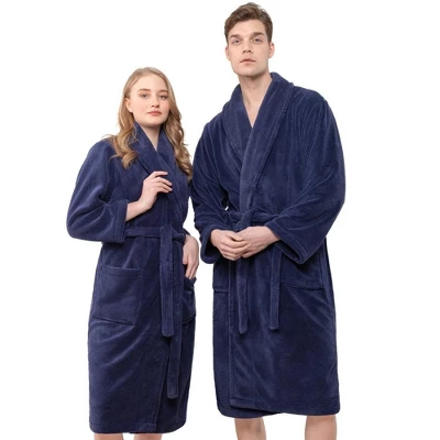 American Soft Linen Warm Fleece Bathrobe, Mens And Womens Adult Robes For Your Bathroom, Shawl Collar Robes 11 American Soft Linen Warm Fleece Bathrobe, Mens And Womens Adult Robes For Your Bathroom, Shawl Collar Robes - Image 11