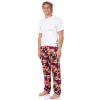 Naruto Shippuden Men's Allover Character Adult Lounge Pajama Pants