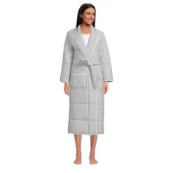 Lands' End Women's Quilted Robe -Cozy Nights Sales Store GUEST ed7cc113 2fae 49f4 ad27 953f65f44451