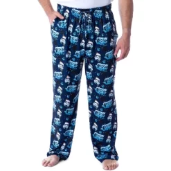 Star Wars Stormtrooper Mens' Graffiti Allover Loungewear Pajama Pants Blue -Cozy Nights Sales Store GUEST ed969a76 5cf9 47fe a87d f9cc8b9279fb